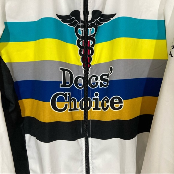 Men’s windbreaker Primal official bicycle race jacket branded Mercedes Benz SZ L - Picture 6 of 16